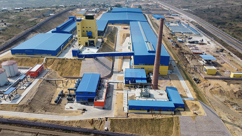 剛果（布）紅星玻璃廠成功點(diǎn)火